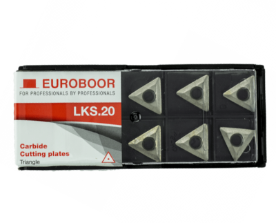 Твердосплавная режущая пластина для головок 30°/45° фаскосъемника В45, LKS.20 (упаковка 10шт.)